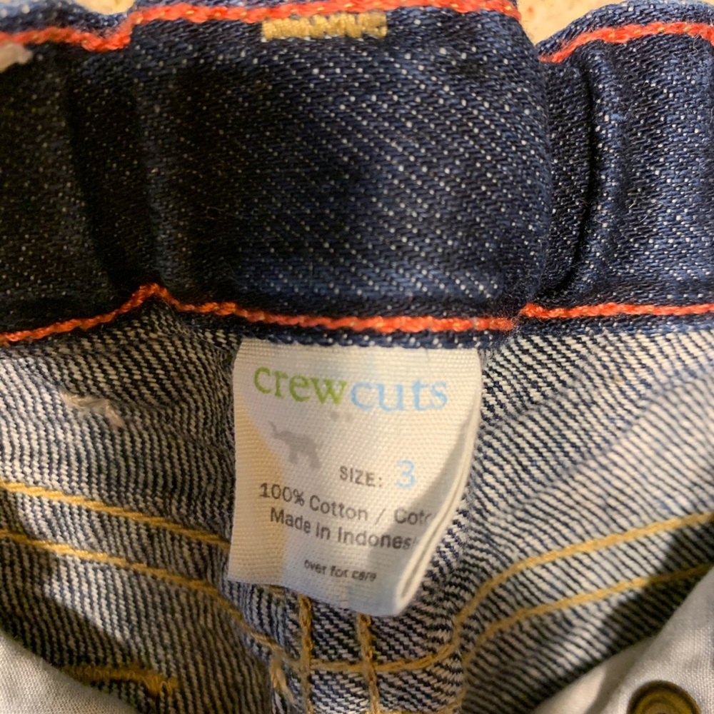 Crewcuts size 3 toddler jeans